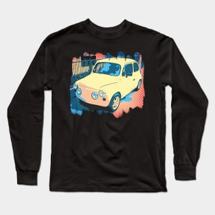 Tiny Yellow Car Long Sleeve T-Shirt